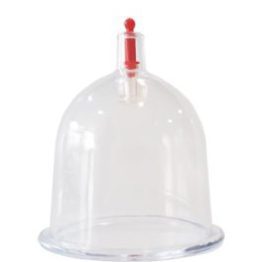 لیوان بادکش شفاف شماره 6