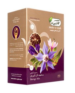 دمنوش پاکتی گل گاوزبان مهرگیاه