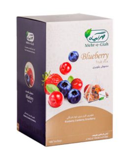 دمنوش میوه ای بلوبری مهرگیاه