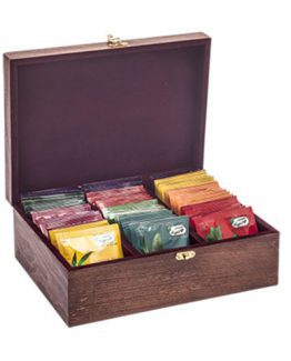دمنوش جعبه چوبی 60 عددی مهرگیاه