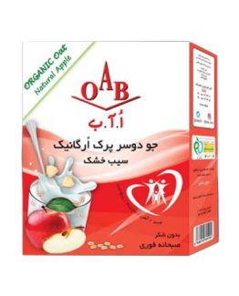 جو دو سر پرک ارگانیک و سیب خشک OAB
