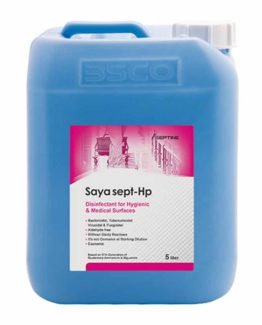 محلول ضد عفونی کننده سطوح سایا سپت HP اچ پی 5 لیتری