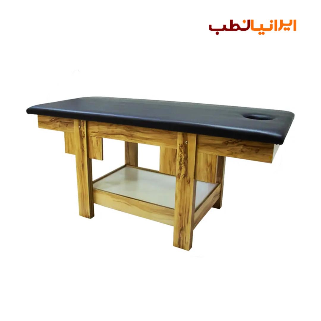 تخت فیشیال و ماساژ پایه چوبی ریلکس مدل Relax MD100