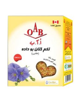 تخم کتان بو داده (طلایی) 200 گرمی OAB
