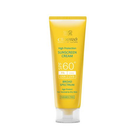 کرم ضد آفتاب بدون رنگ + SPF 60 سینره