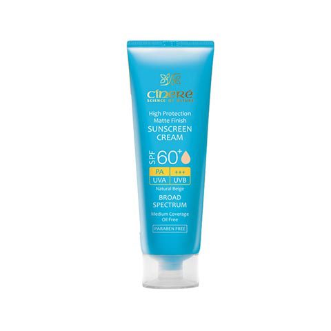 کرم ضد آفتاب رنگی + SPF 60 سینره