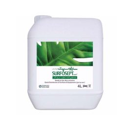 محلول ضد عفونی کننده سطوح سارفوسپت کوییک پلاس 4 لیتری