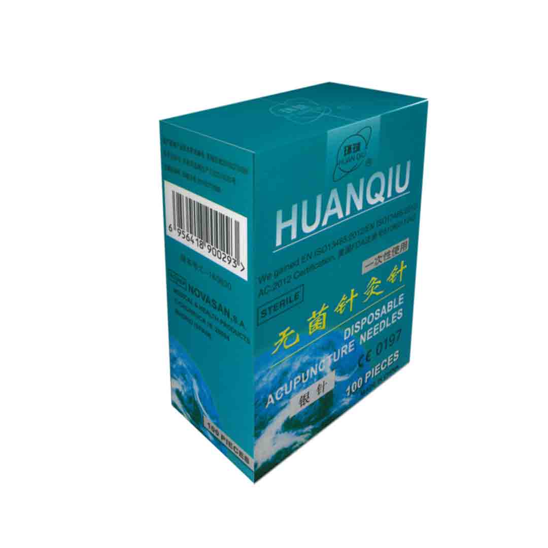 سوزن طب سوزنی هوانکیو ۱۳×۰٫۱۸ صد عددی تمام نقره ( Huan Qiu )