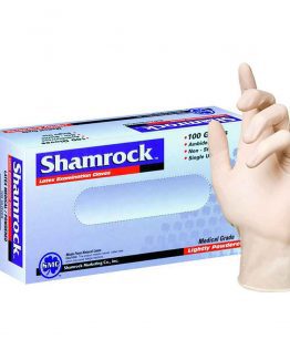 دستکش لاتکس سایز متوسط Shamrock