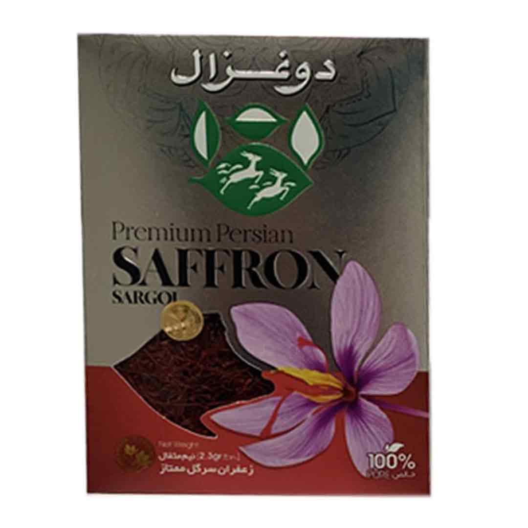 زعفران سرگل ممتاز ۱ مثقالی دوغزال