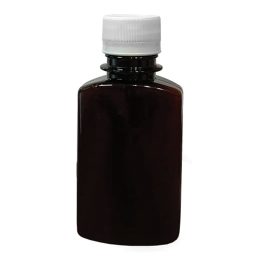 بطری دارویی پت کتابی قهوه ای 250 میل